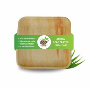 Eco-friendly 8 Inch Square Disposable Plate