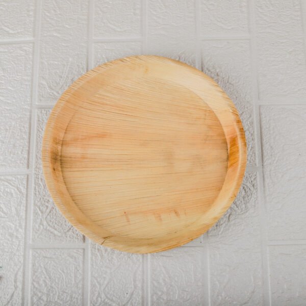 11 inch round shaped areca leaf plate